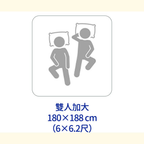 雙人加大床墊尺寸選購建議