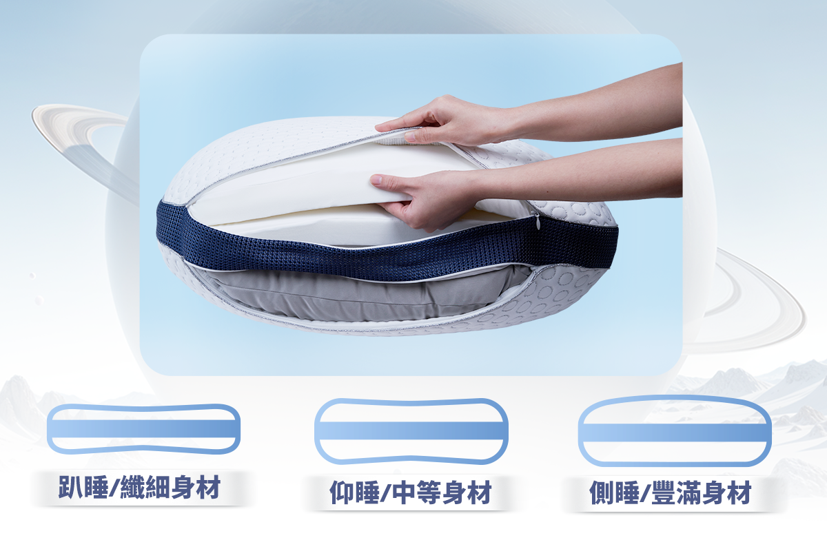 Lunio Smart Curve 涼感護頸枕